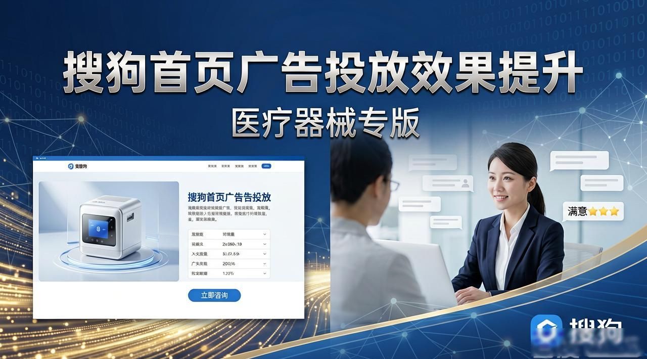 实操手册:搜狗首页广告投放效果提升:落地页与客服协同(医疗器械专版)_实操手册:搜狗首页广告投放效果提升:落地页与客服协同(医疗器械专版)_实操手册:搜狗首页广告投放效果提升:落地页与客服协同(医疗器械专版)