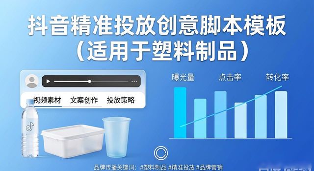 抖音投放模型_抖音精准投放创意脚本模板（适用于塑料制品）_抖音投放工具