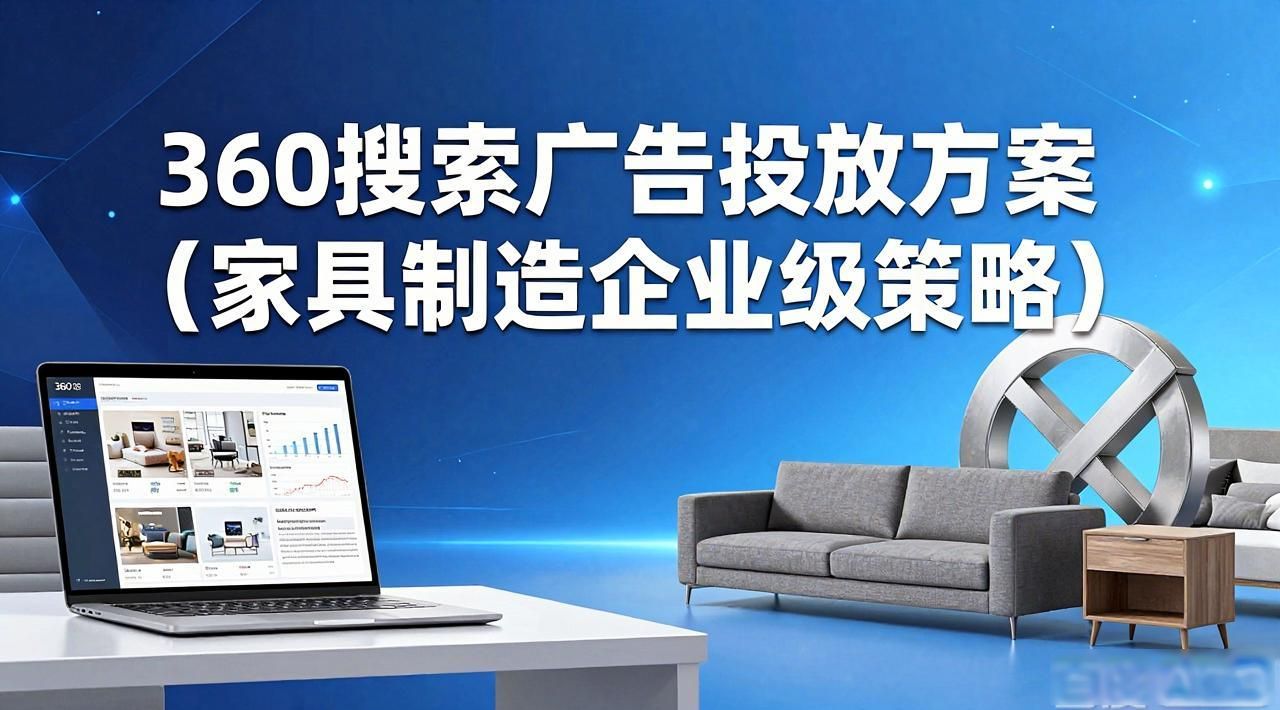 粒子平台广告落地页_360搜索广告投放方案（适配家具制造的企业级策略） — 落地页优化如何落地？_易传媒投放策略平台