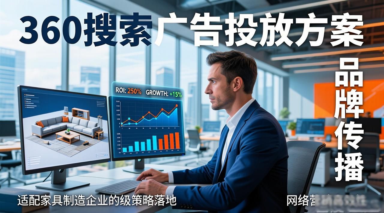 360搜索广告投放方案（适配家具制造的企业级策略） — 落地页优化如何落地？_易传媒投放策略平台_粒子平台广告落地页