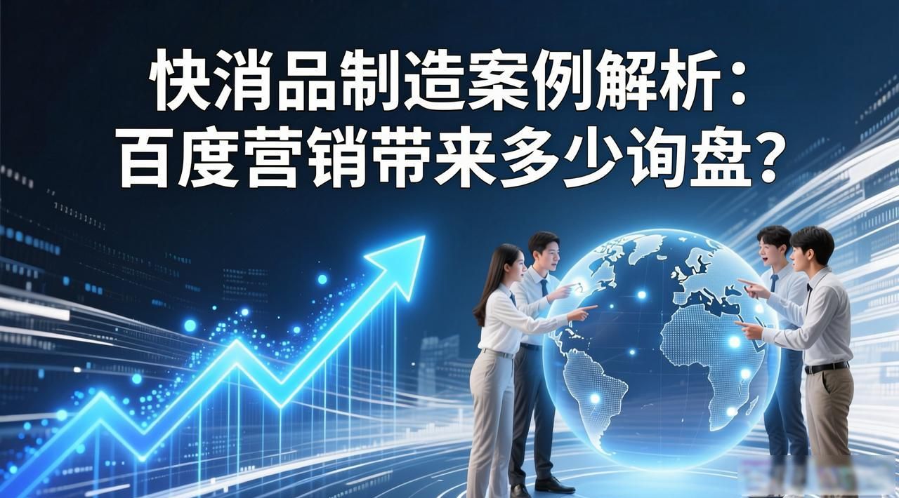 快消品制造案例解析：百度营销带来多少询盘？_快消品制造案例解析：百度营销带来多少询盘？_快消品制造案例解析：百度营销带来多少询盘？